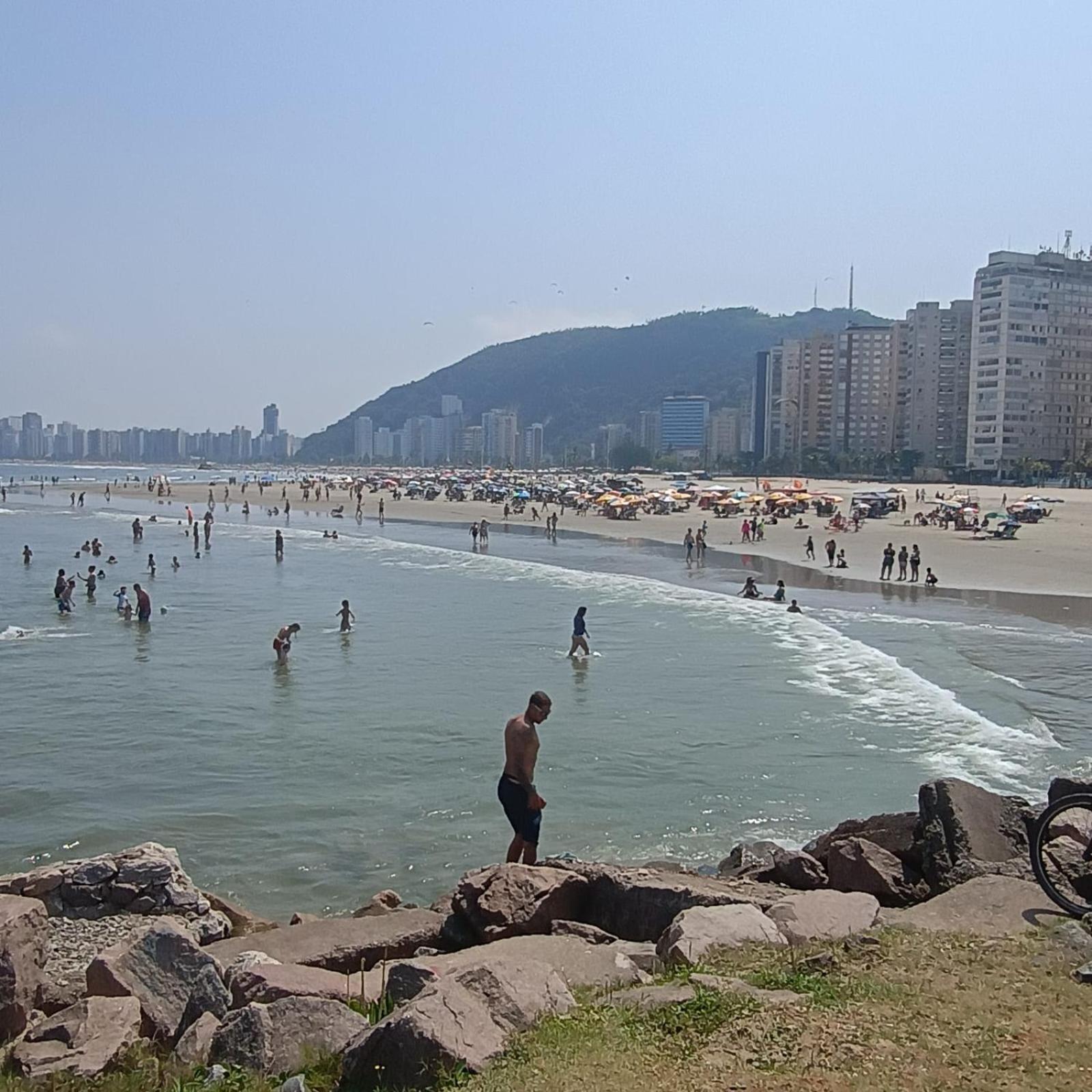Pe Na Areia Apartamento Santos  Exterior foto