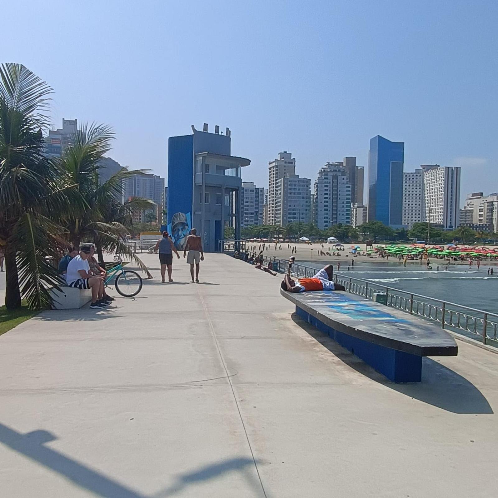 Pe Na Areia Apartamento Santos  Exterior foto
