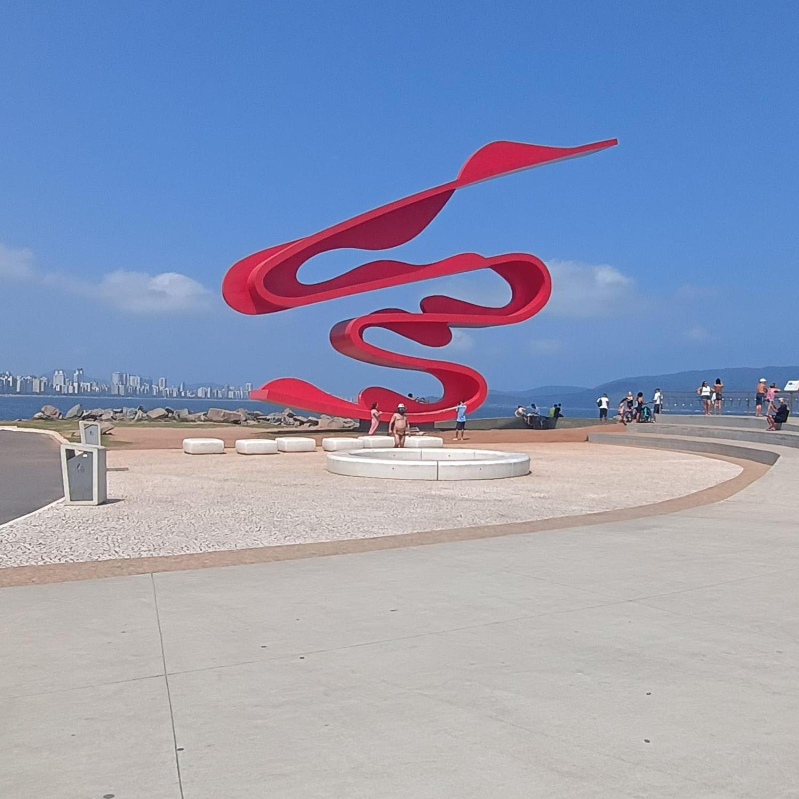 Pe Na Areia Apartamento Santos  Exterior foto